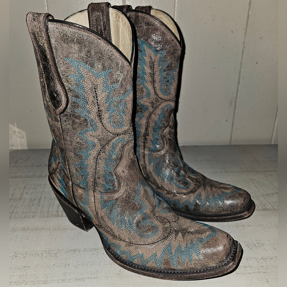 Corral Women’s Leather Boots – Size 9M - Picture 2 of 9